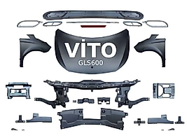 Vito GLS600 Çevirme Body Kit Kaputlu