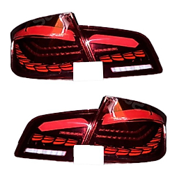 BMW F10 Dragon Sağ Sol Stop Set 4 Parça GTS Kırmızı Led