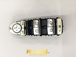 MERCEDES C SERİSİ W205 SOL DÖRTLÜ CAM DÜĞMESİ SİYAH 2059056811